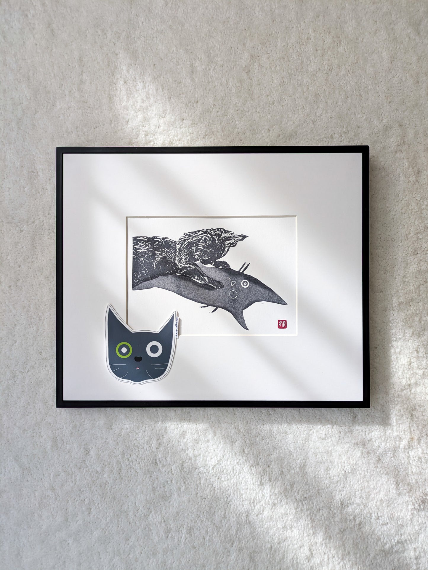 "Ego, Self" Print and Sticker